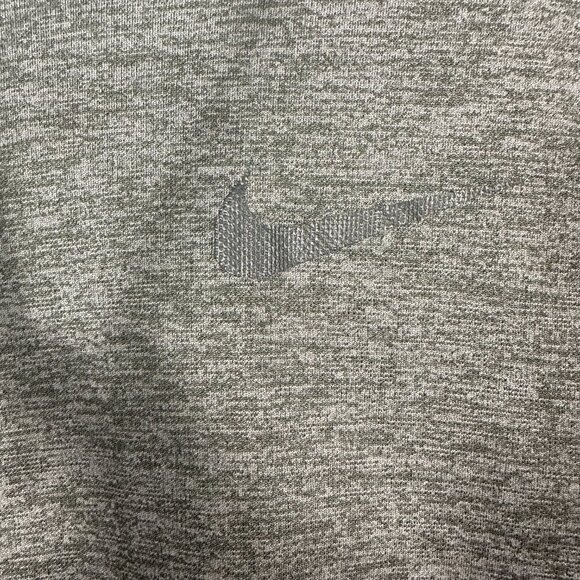 Nike Therma Training Hoodie Mens Medium Gray Kangaroo Pocket Logo - Picture 5 of 10